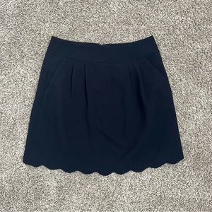 Ann Taylor LOFT Scallop Hem Skirt